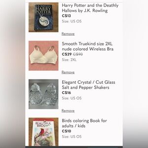 Bundle for Phoenix of 10 items